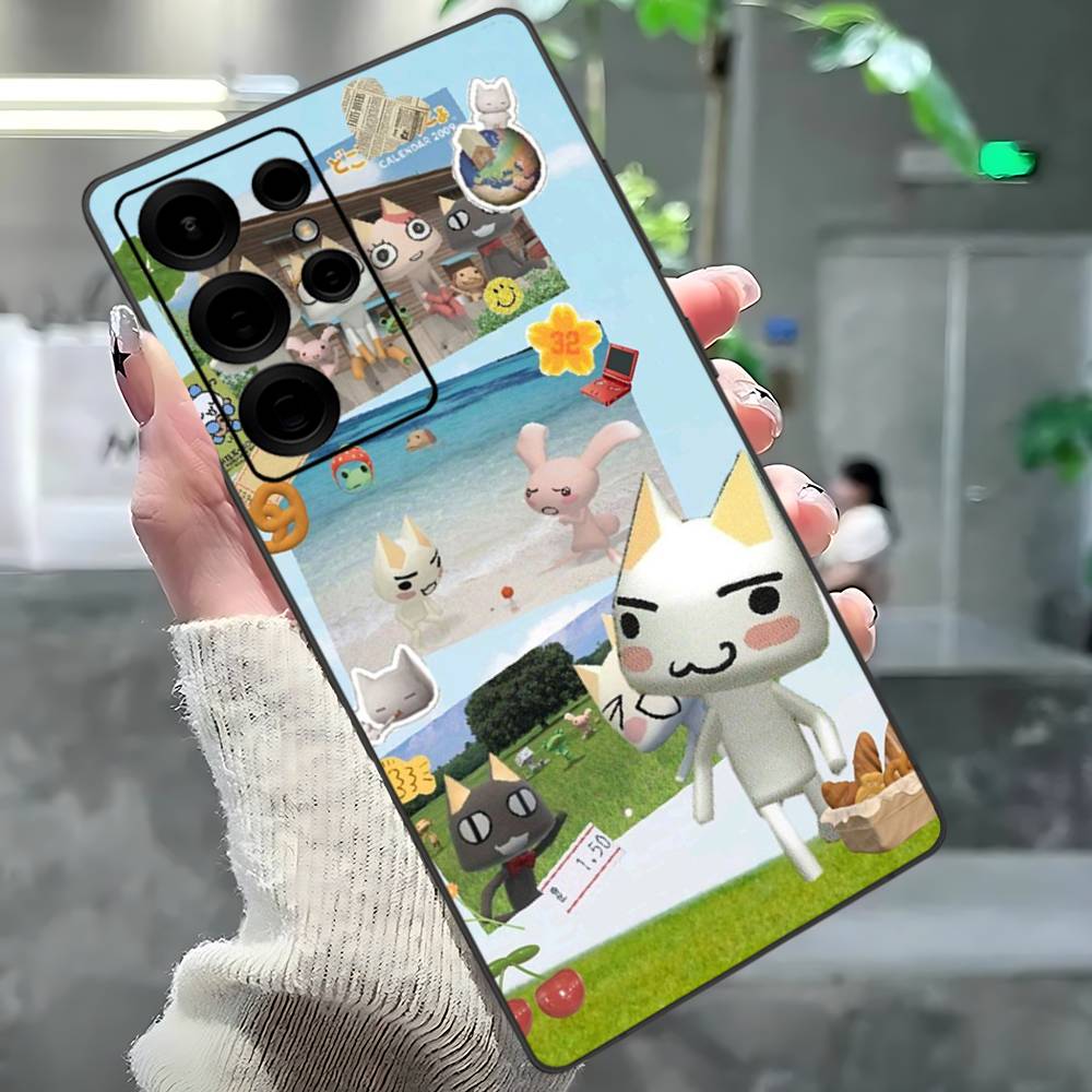 

Популярный Милый Чехол Для Телефона С Кошкой Т-Тторо И-Иноуэ Для Samsung S 24 Fe 25 Ultra Plus 20 Lite 21 30 22 23 24 22 Ultra 5G Fundas Samsung S24fe