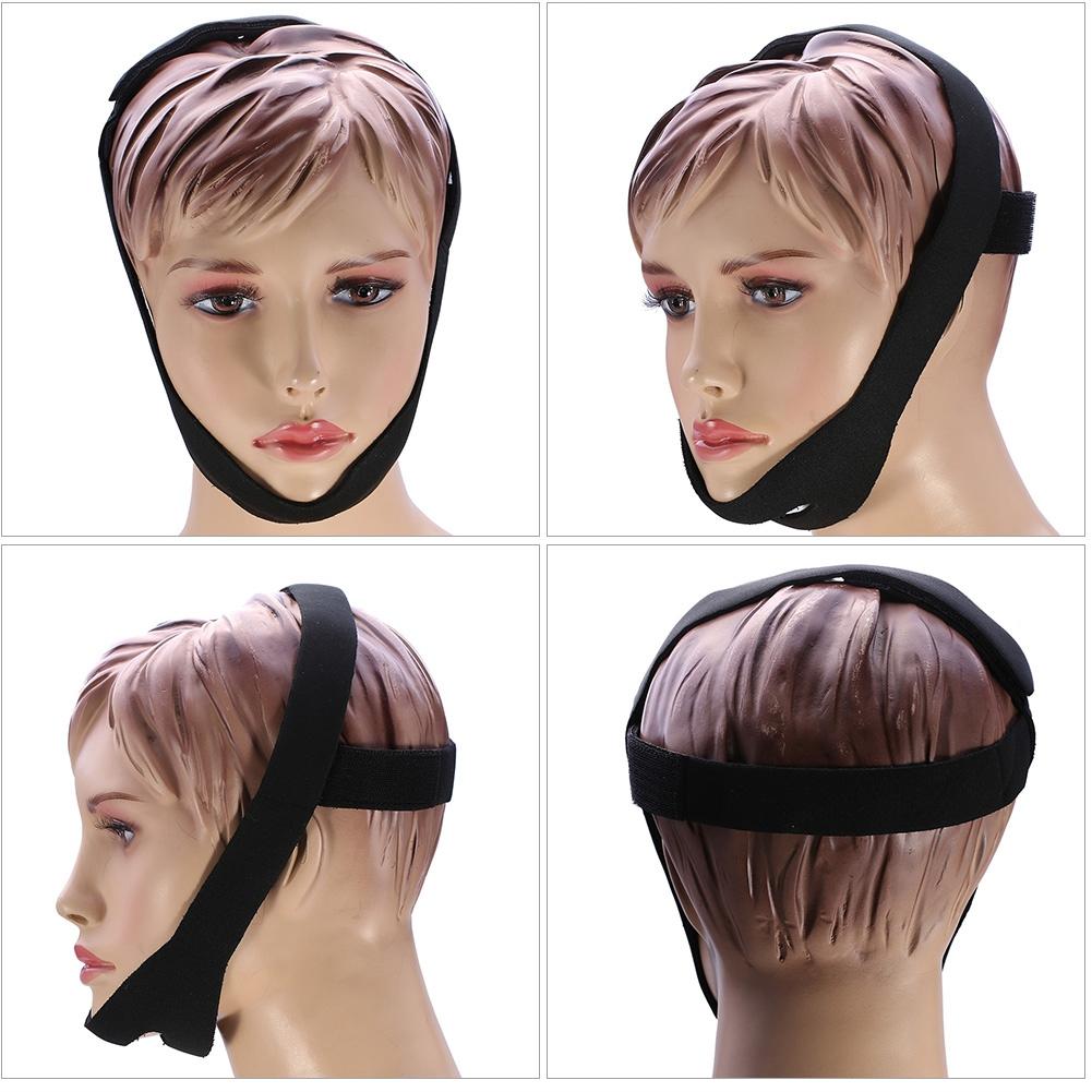 2Types New Anti Snoring Snore Relief Stopping Strap Chin Jaw Sleeping Support Belt