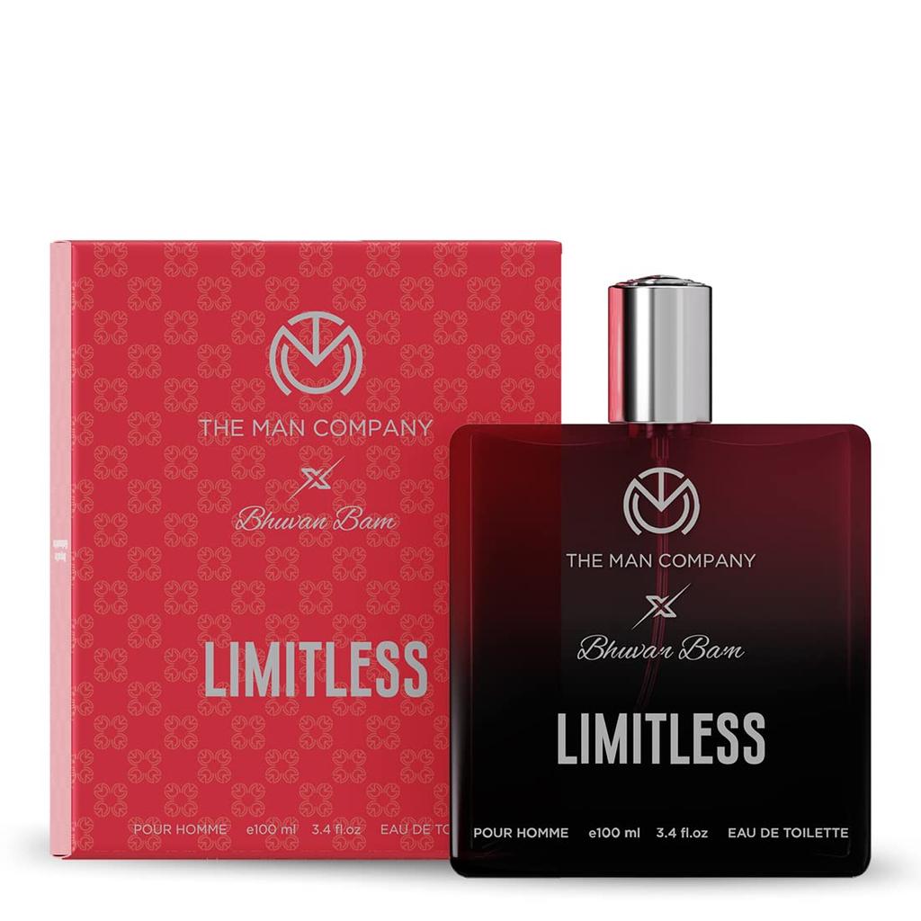 The Man Company Limitless EDT Perfume For Men - 100ml | Premium Long Lasting Fragrance Spray | Gift for Husband, Boyfriend