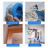 5pcs/2pcs Anti Vibration Drill Dust Bowl Silent Washer Hole Saw Dust Bowl  Drywall
