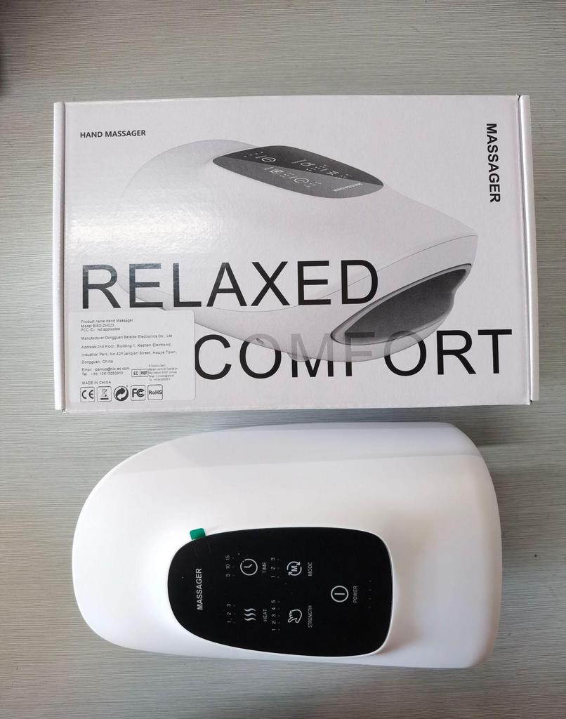 Smart Air Pressure Hand Massager with Heating and Acupoint Kneading