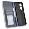 Dla Oukitel C58 Pro/C58 Skórzane Etui Portfel Stojak Tekstura Retro Pokrowiec na Telefon