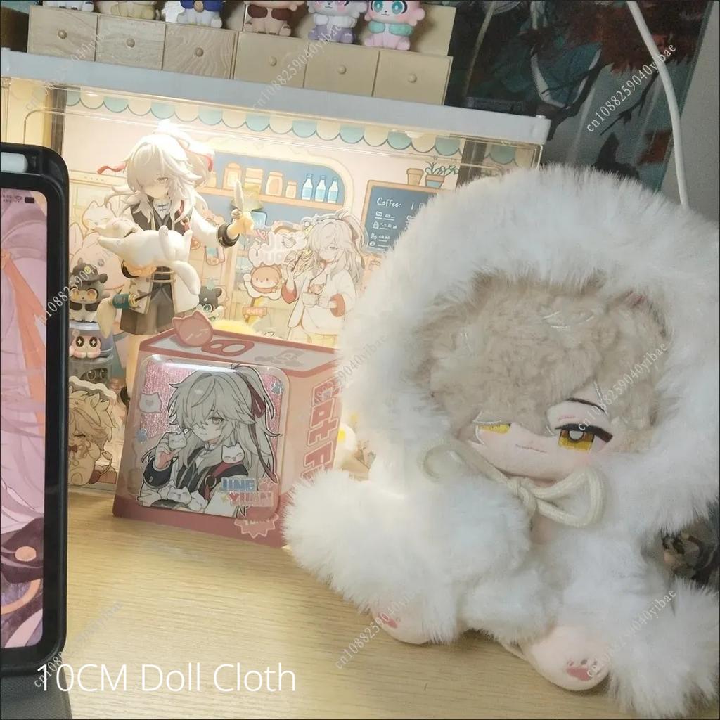 Amor e Deepspace Roupas de Boneca de 10CM Decoração Sylus Rafayel Zayne Xavier Macacão de Animal Fofo Acessórios de Fantasia de Boneca de Algodão