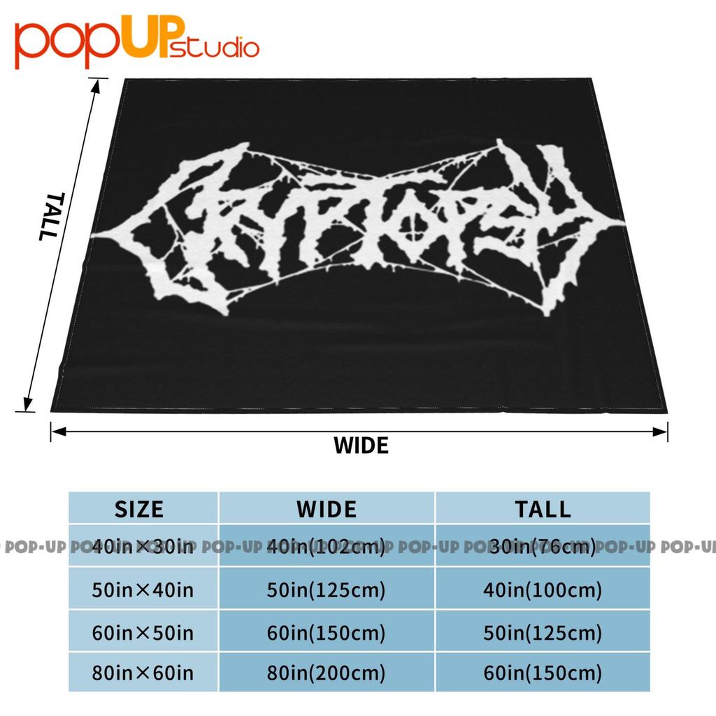 Cryptopsy 'Classic Vile' Ultra-Soft Blanket Quilt Winter Sofa Cover Bed Covers