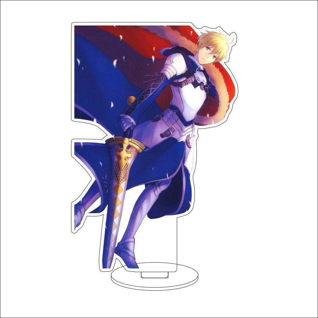16CM Anime Fate stay night Cosplay Acrylic Stand Ornaments Tamamo no Mae/Shirou Emiya Figure Stand Halloween Gifts