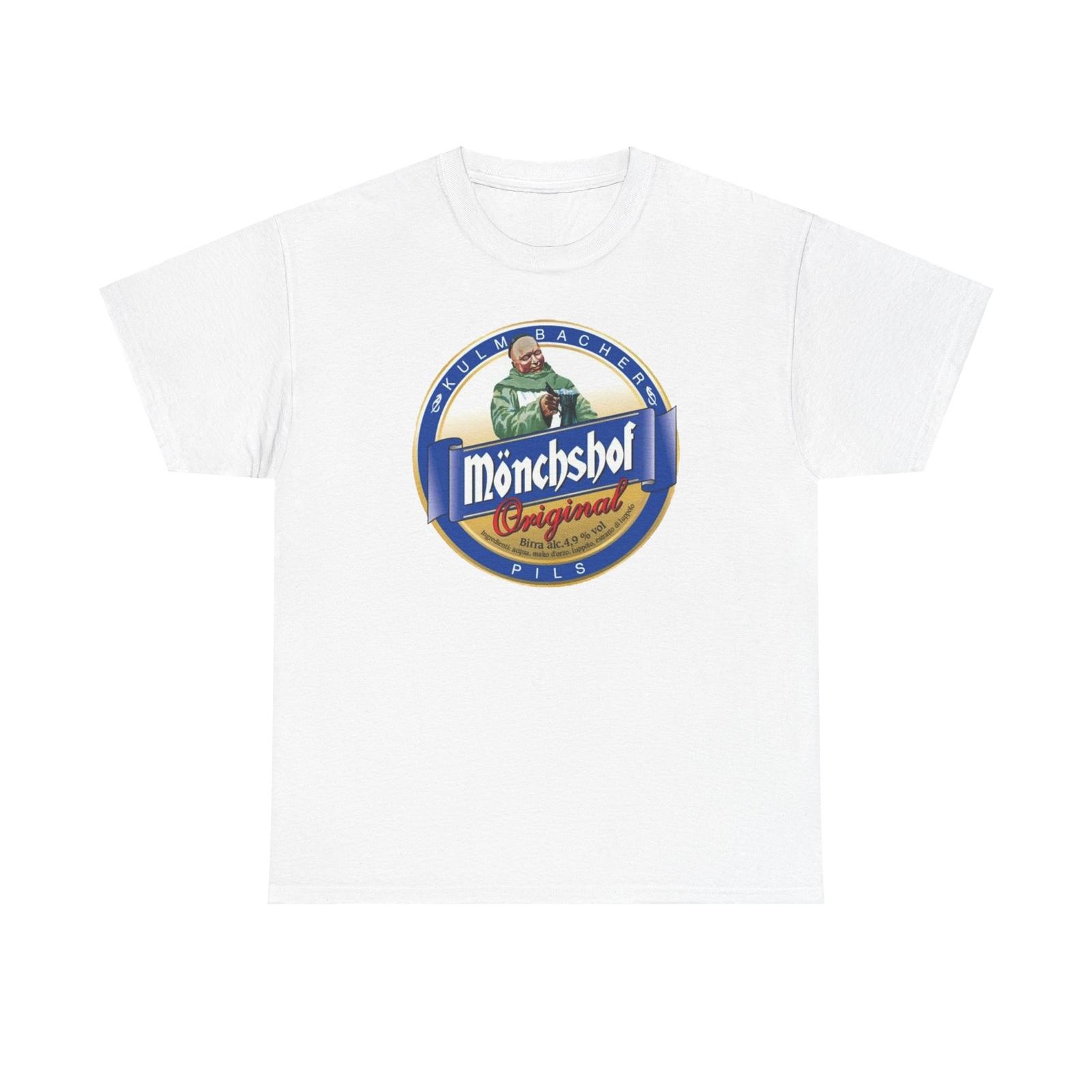 

Kulmbacher Monchshof Original Pils German Beer T-Shirt Mens Womens Tees Top, Apparel, Brewery Gift XL