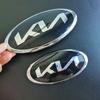 Car Front Bonnet Emblem for KIA Sorento RIO Senda Sportage KX7 KX3 KX5 Forte Seltos Optima Niro Soul Ceed Trunk Badge Stickers