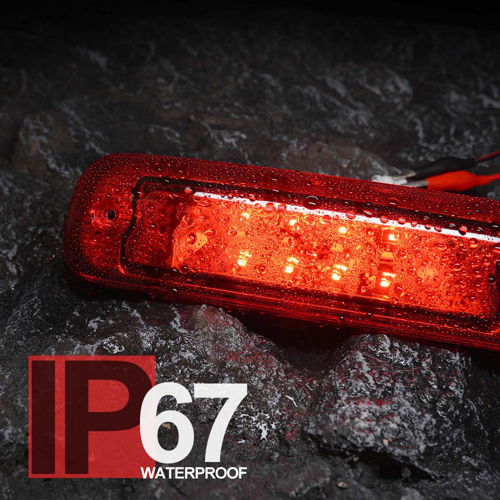 1x For Jeep Cherokee XJ 1997 1998 1999 2000 2001 Led Center High-Mount Third 3rd Brake Light Rear Tail Stop Lamp 55155614AE