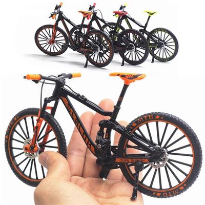 Mini 1:10 Dağ Bisikleti Modeli Döküm Metal Parmak Bisiklet Yarışı Oyuncak Koleksiyonu