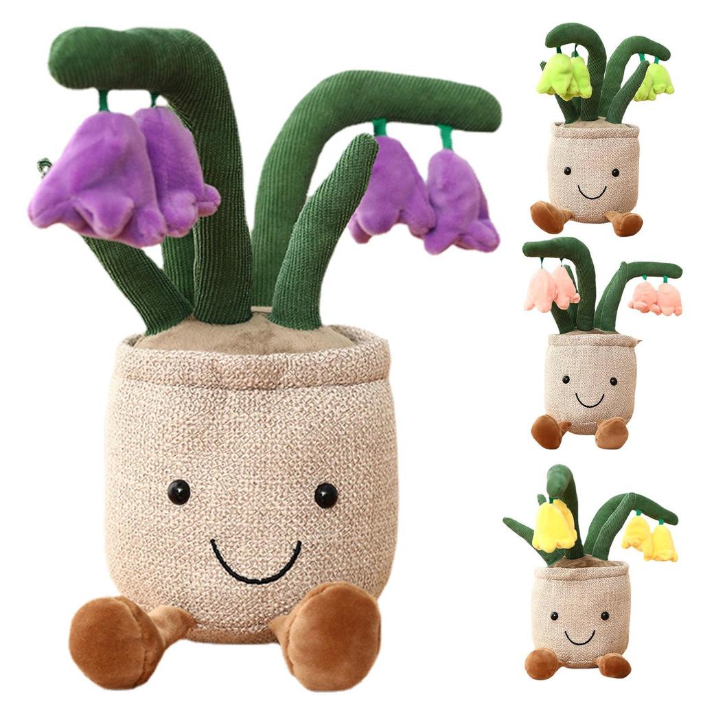Köp Plant Stuffed AnimalsBluebell Flower Stuffed Flower PotSucculent