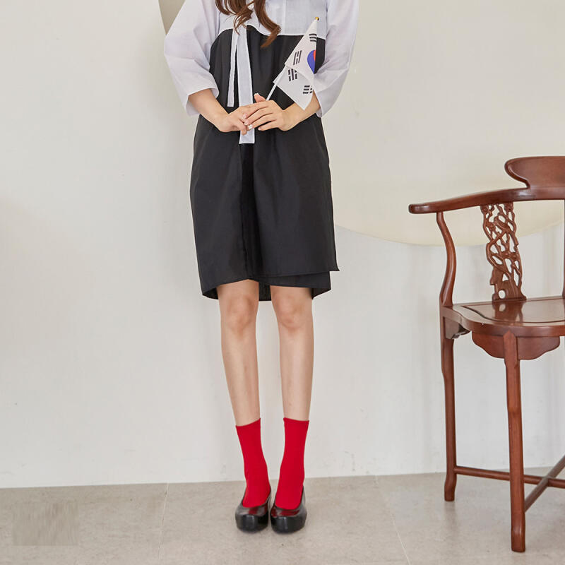 

Independence activist red socks graduation photo concept For men