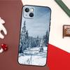 Winter Landscape Case For iPhone 17 Pro Max 16 15 14 13 11 12 Pro Max Mini 15 16 Plus 16e 17 Air Back Cover