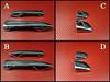 BRIGHTZ GS300h AWL10 Chrome Door Handle Cover Knob Full Cover Type GS GS300 300 AWL L10 10 16045 RX270-NOBU-FS-A1B1C1D2