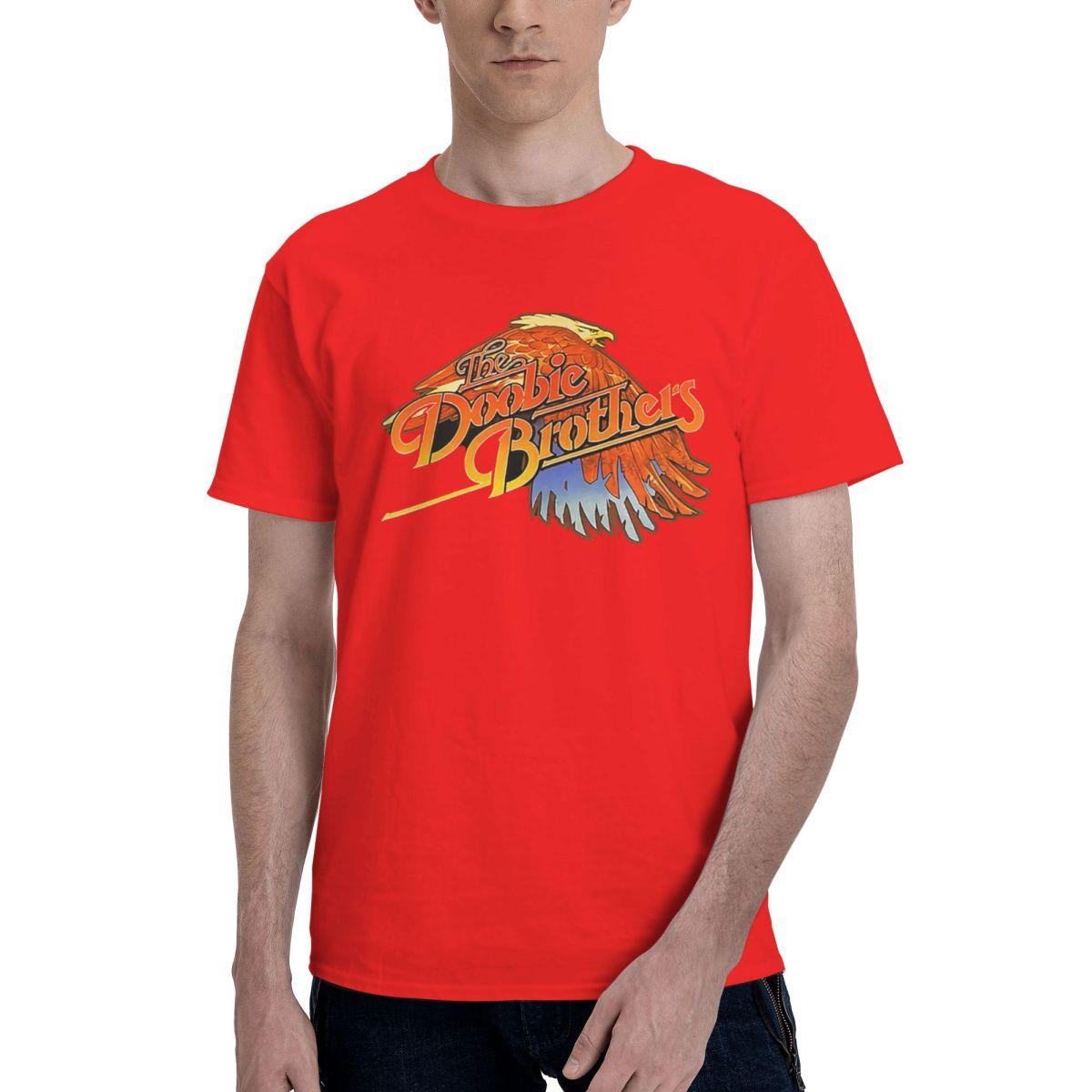 

The Doobie Brothers Rock Tour 100 Cotton Casual Breathable Confortable Shirt New In Tops And TShirts T Shirt Men S