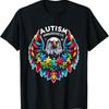 Autism Awareness Puzzle Pieces Eagle T Shirt