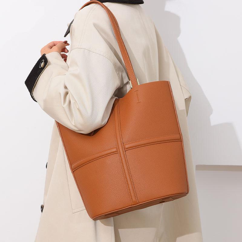 Shoulder Bag, Women's Bag, High-end Sense, Simple Commuting Bag, Women's Fashion, Large Capacity Tote Bag