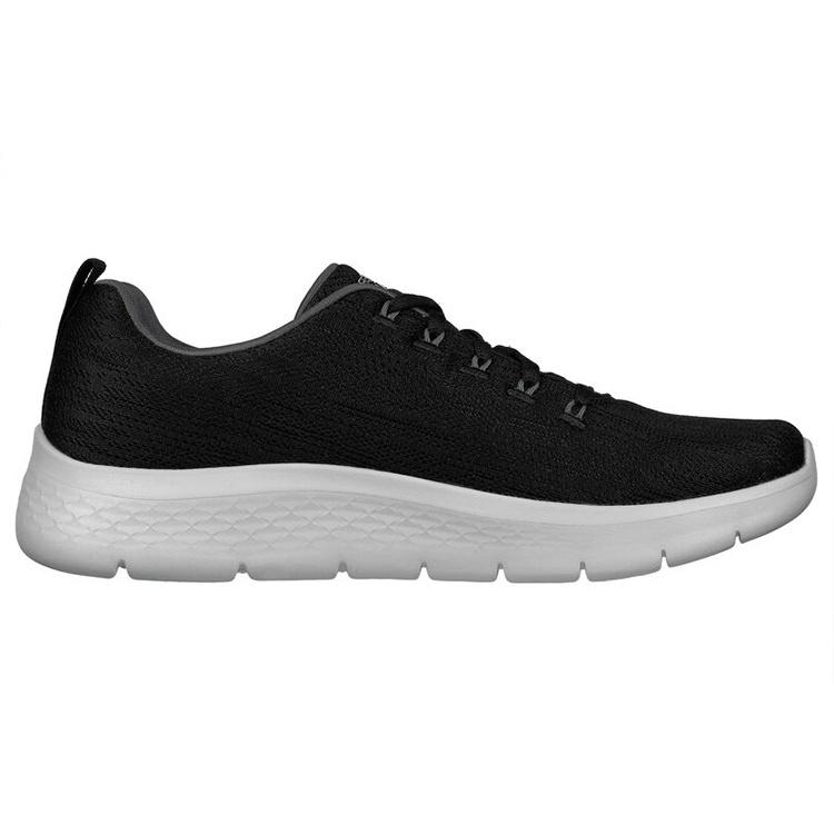 Skechers Go Walk Flex Lace Up 'Black Grey' Men's 216481-BKGY