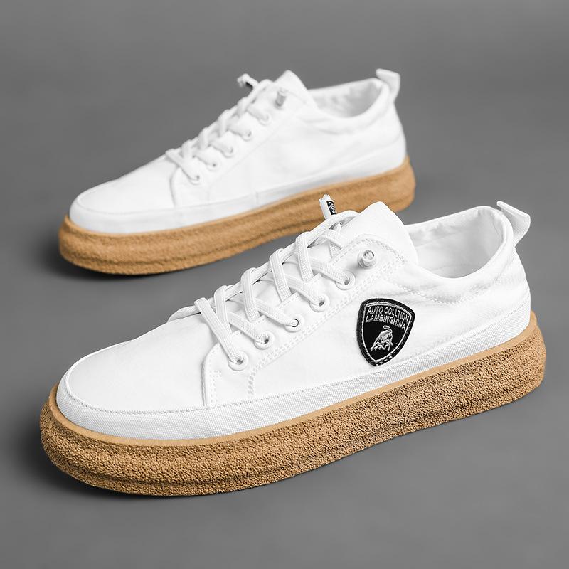 Fashion 2024 Men Classic Silk Cloth Shoes New Male Skateboarding Shoes Autumn Mens Athletic Sport Trainer Platform Gym Shoes