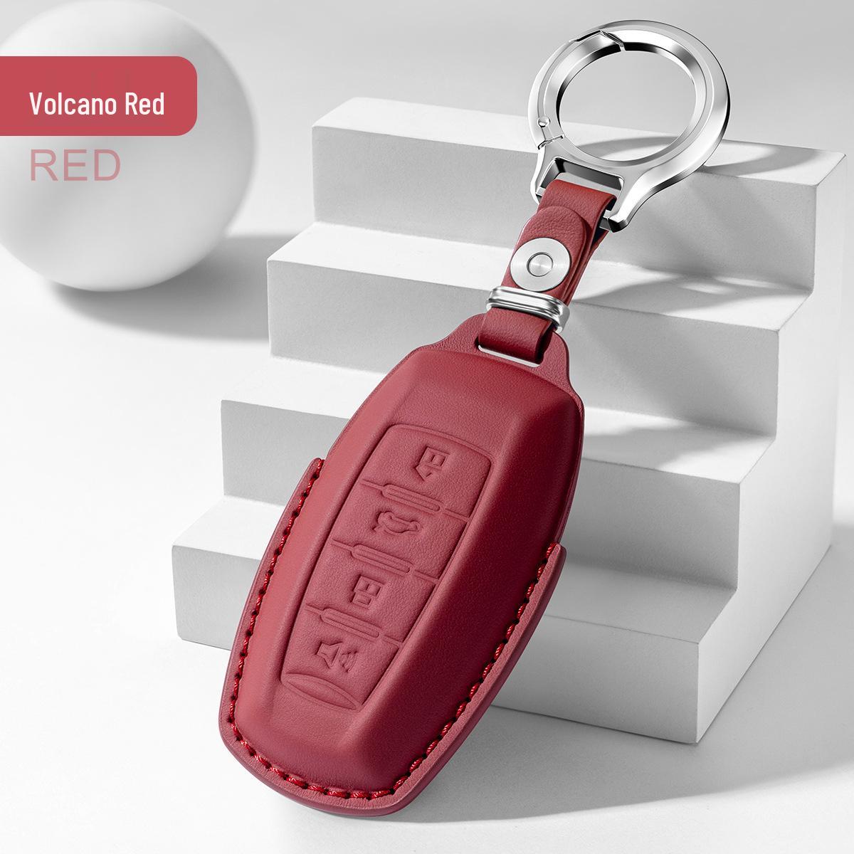 

Haval Car Key Cover - Premium Cowhide Leather Shell for Men & Women