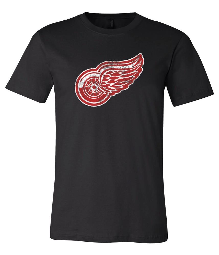 Detroit Red Wings Distressed logo shirt S-6XL Tracking!! Unisex T-Shirt XXXXL