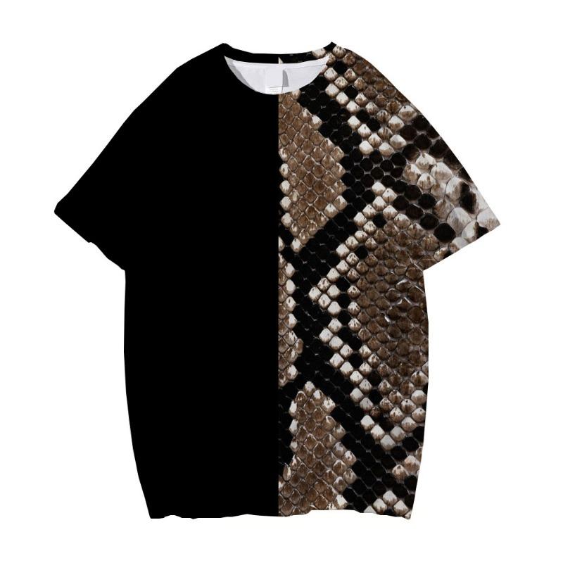 

Мужские футболки с 3D-принтом в стиле ретро, повседневная футболка с короткими рукавами и круглым вырезом, свитер 6XL