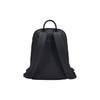 Emporio Armani Travel Essentials 32 Solid Color Logo Embroidered Zipper Closure Fabric Backpack Women backpack Black Y3L111-YWS1E-80001