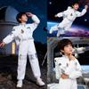AOTYP Astronaut Costume Set with Perfect for School and Cultural White 140 Kids' 3-Piece Gloves, Birthdays, Christmas, Halloween, Parties, Festivals,