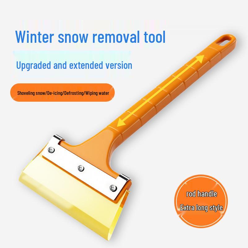 

Силіконова багатофункціональна снігова лопата та скребок з щіткою