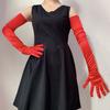 Satins Ellenbogenhandschuhe für formelle Veranstaltungen Party Kostümhandschuhe Elegante Zeremonienhandschuhe Damen Bühnenauftritte Handhandschuhe