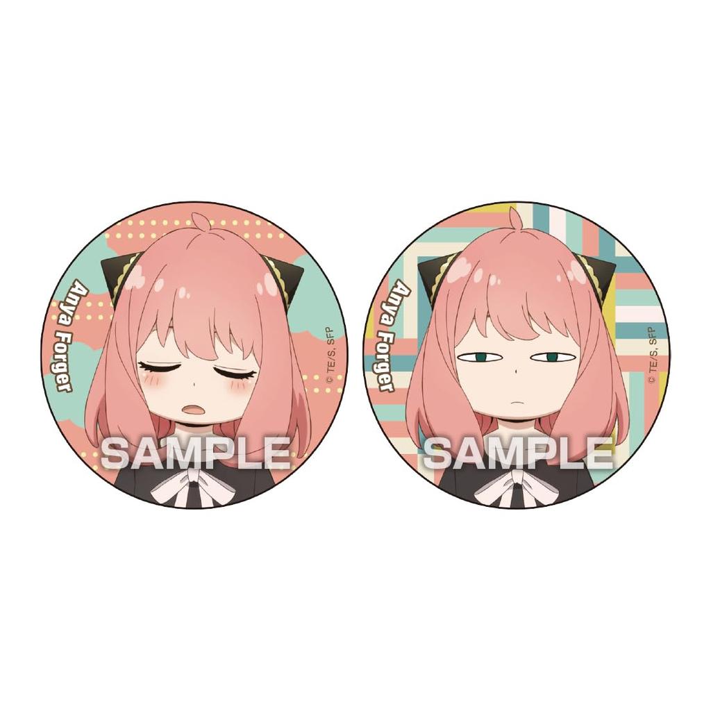 ENSKY Badge Collection Soda Candy Toy Set of SPY×FAMILY Gum, Flavor, (Box 10)