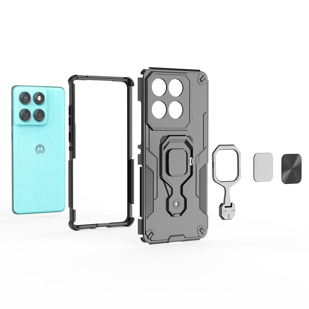 For Motorola Edge 60 Fusion 60S 60 Stylus Case Rotatable Kickstand Magnetic Ring Holder Protection Phone Cover Funda Capa