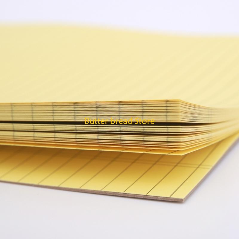 W89C 4 Pieces A 4 A 5 Lined Note Paper Legal Pad Narrow Ruled Note Pad for School