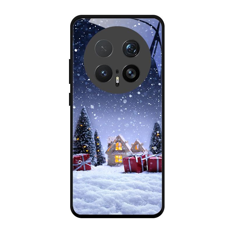 Christmas Painted Cover For Honor Magic 7 8 X60 X50 Pro Magic8 X50i X50GT 90 Lite Case Tempered Glass Protection Funda Shell