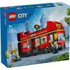 LEGO City Rosso Autobus a Due Piani 60407 Giocattolo Ragazzi Ragazze