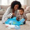 Mini Electric Swivel Shark Toy Portable Sensory Baby Toy Floating Ball Blowing Toy  Children's Toys