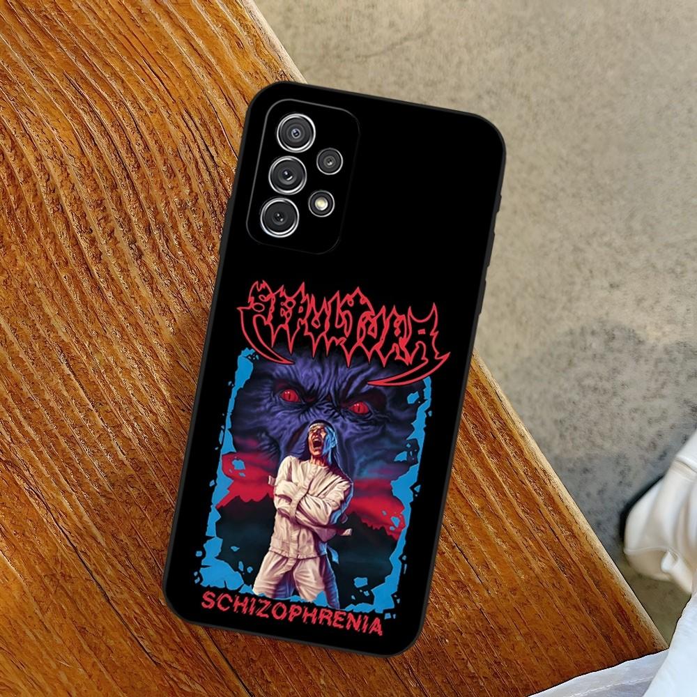 

Heavy Metal Band Sepultura Phone Case for Sumsung Galaxy S24 S23 S22 S21 S20 A24 A34 A54 A53 N20 M54 Fe Plus Ultra Cover samsung s23