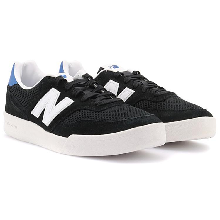 New Balance NB 300 V2 Textile, Synthetic Leather Lightweight Low top Skateboard Shoes Unisex Black D Width CRT300F2(D)
