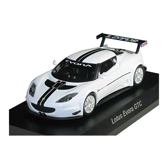 Kyosho 1/64 Lotus Evora GTC White Diecast Car Collection