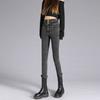 High-waisted Small Foot Jeans Women Spring and Autumn Tight Slim Elastic Pants Denim Jeans Pencil Pants
