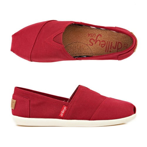 [DRILLEYS] Женские слипоны Merlot Red Merlot Red Female 35(220)