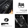 Mitsubishi ASX Interior Carbon Fiber Sticker for Gear, Control, & Window Decor