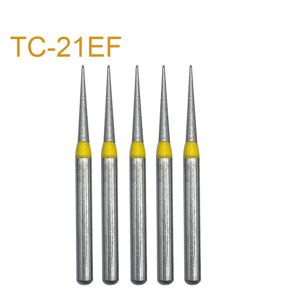 5Pcs/Pack, Jnsur Dental Diamond Burs Dental Drills For High Speed Handpiece Fg Dia 1.6Mm Dental Lab Technican Dentistry Material