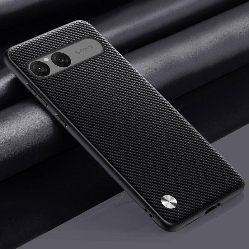 Luxuriöse PU-Lederhülle für Sony Xperia 10 VII 10VII Rückabdeckung Silikon Stoßfester Schutz Handyhülle für Sony Xperia10 VII