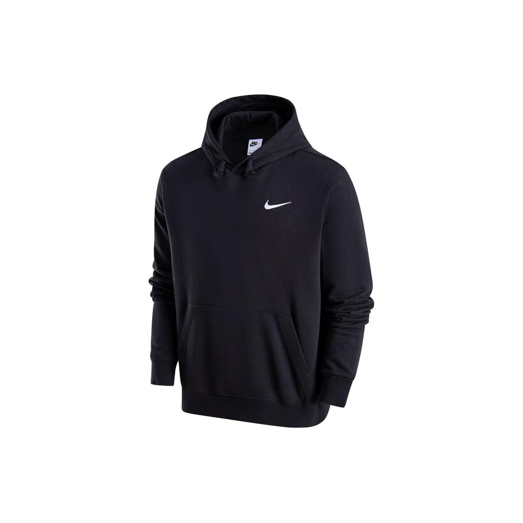 Nike Logo Comfortable Casual Sports Long Sleeve Hoodie Men Hoodies Black White HF1177-010