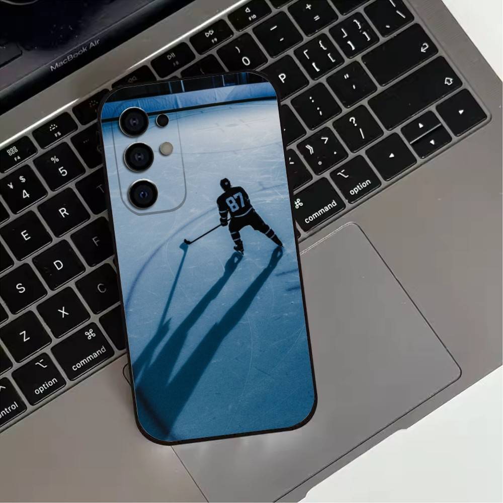 l-Ice H-Hockey R-Rink Sport Phone Case For Samsung S25,S24,S21,S22,S23,S30,Ultra,S20,Plus,Fe,Lite,Note,10,9,5G Black Cover