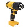 Cordless Heat Gun Fit for DCB206 20V Battery 122 Fahrenheit  1022 Fahrenheit  Hot Air Gun With Digital LCD Display