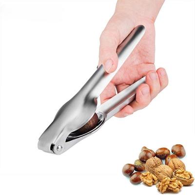Edelstahl 2 In 1 Schnelle Kastanien Clip Walnuss Zange Metall Nussknacker Scheller Nussöffner Küchenwerkzeuge Cutter Gadgets