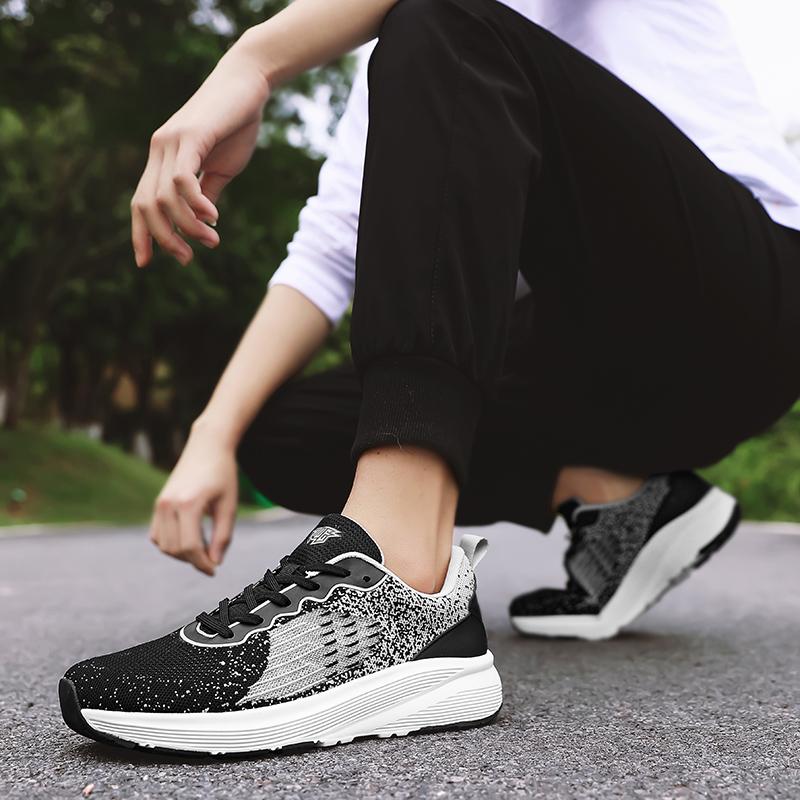 Casual Dress Sneakers For Men 2025 New Soft Sports Shoes Comfort Breathable Tennis Shoes Outdoor Light Mesh Walking Shoes Women