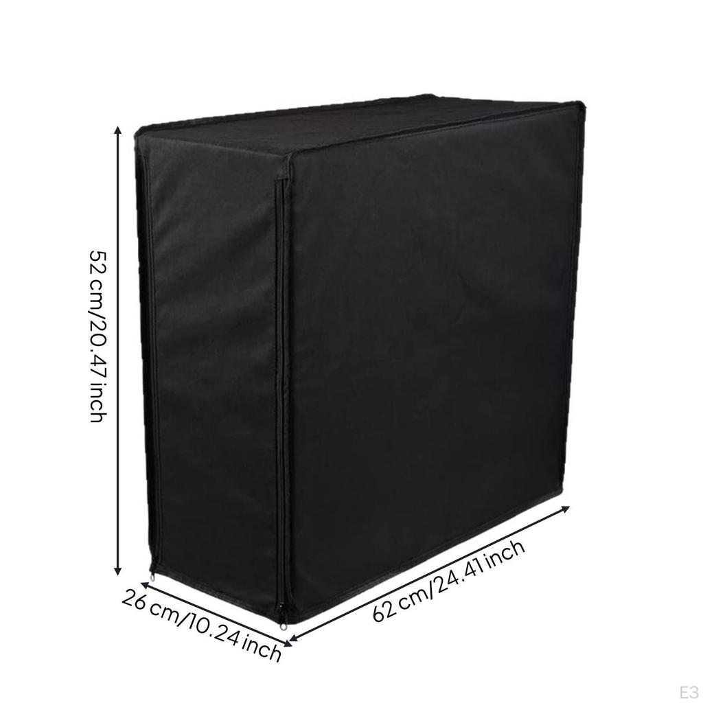 Desktop Computer Dust Cover Dustproof Chassis Oxford Cloth 622652cm 210D Silver
