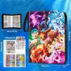 Card Album 4 Compartments, 400 Slots, with Handle, YOUKUKE Trading Card Binder